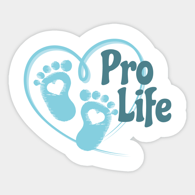 pro life - baby stamp Sticker by SUMAMARU